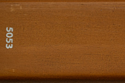 Покраска планкена коричневый оттенок